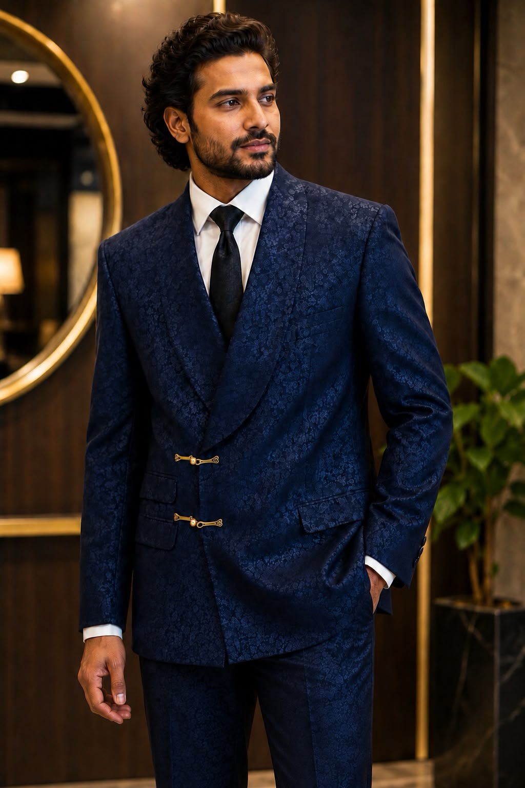 Rayon Suit Jacket